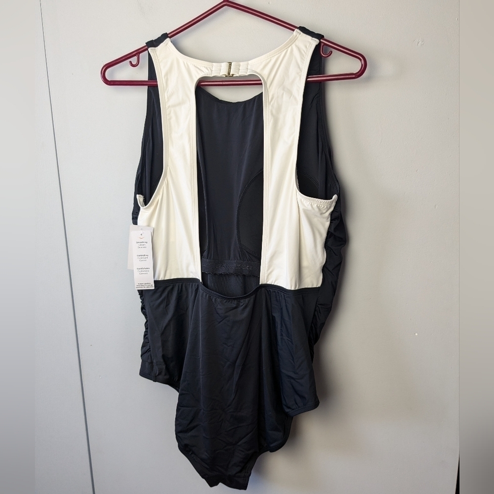 HOST PICK 👙 NWT JANTZEN Women One Piece Bathing Suit Plus Size 18W - Picture 6 of 15